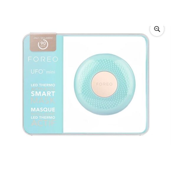 NEW Foreo Skin Care UFO Mini Facial Cleansing Brush Massager and Exfoliator Mint - Picture 1 of 8
